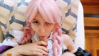 Сексуальная уборщица без трусиков – мечта любого мужчины