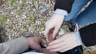 Random Blowjob To My StepBrother Dick In Real Public Area.mp4