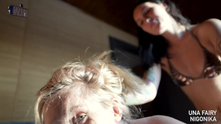 Страстная доминация: нежная лесби-пара в горячей страпон-игре