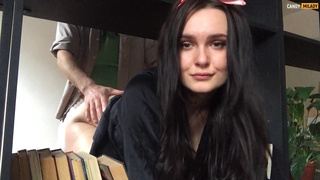 Тёплые объятия мачехи переросли в жесткий трах