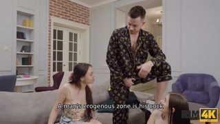 Горячий секс в 4K: дикий разврат и страстные стоны