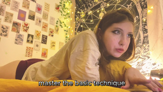 RP POV STEP SISTER LEARNING TO SUCK COCK BEFORE STEP BROTHER'S BIRTHDAY - YourSofia.mp4