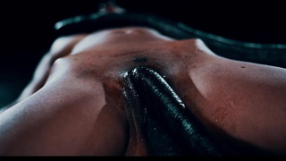 Тентакли залили спермой анал и лицо — адский трип