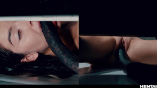 Хентай-изнасилование с Стефани Кайлер – горячее порно с монстрами