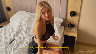 Измена с размахом: страстный минёт и соблазнительные формы