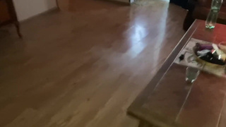 Мачеха не ожидала такого напора — двойное проникновение довело до сквирта