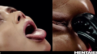 Экстаз в стиле фантастики: 5 тентаклей доводят до бурного сквирта