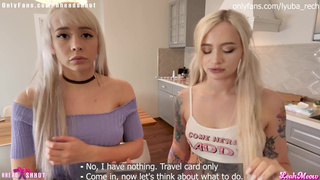 SKIP We didn't have money to pay the courier. Had to pay with sex Leah meow & Alice shot.mp4