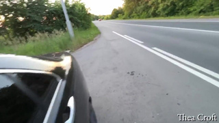 Водитель, да я и на такое согласна — горячее видео с заднего сиденья