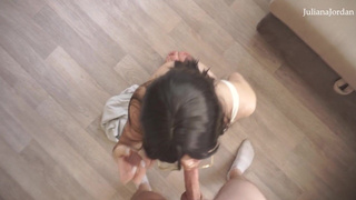 Горячее видео с двойным финишем