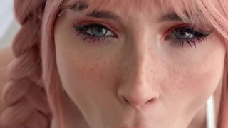 Сексуальная фантазия с эльфийкой в наручниках