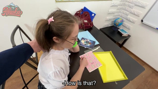 Студентка платит кремпаем за экзамен – горячая ночь с преподавателем