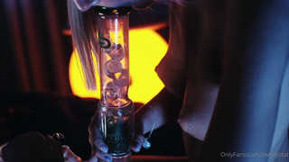 Owl Crystal - [OF] - Nice Boobs Cutie Deepthroat Cock With Weed Smoke. Happy 420.mp4