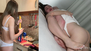 Горячий микс: кухня, страсть и русская соблазнительница