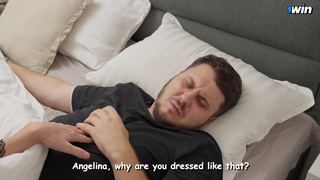 Мачеха в истерике: кончит быстрее на молодом члене