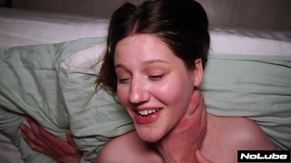 Горячий хардкор без границ - страстный секс без смазки