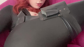 006 - Black Widow's Horny Anal Pleasure