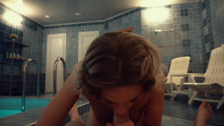 Развратная мачеха соблазняет в парилке: жесткий трах и мокрые стоны