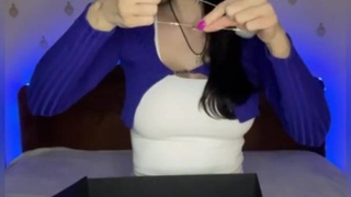 Unpacking New Year's gifts